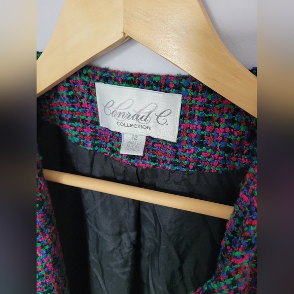 Conrad C Collection Vintage Tweed Blazer - Picture 3 of 5